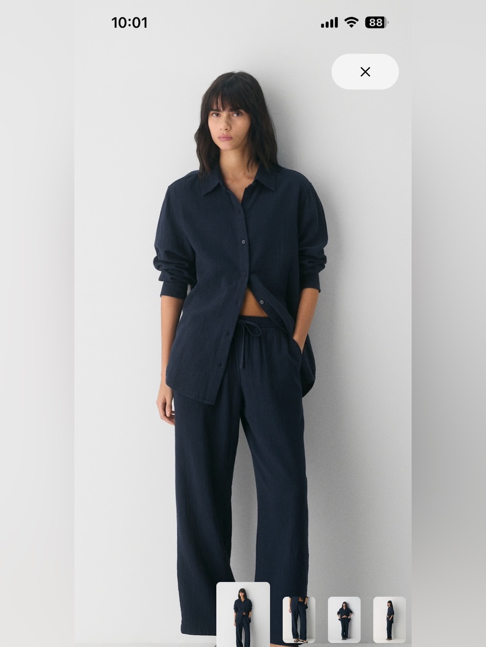 Aritzia Little Moon pant and top set